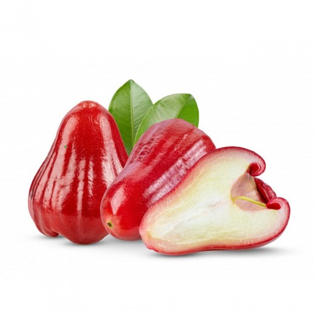 تفاح احمر وردي صحن